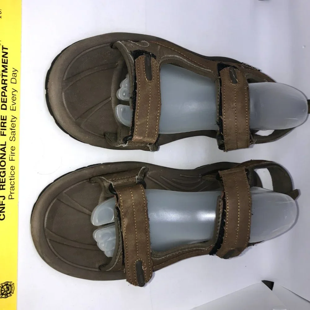 Northside Brown Sandals with Adjustable Velcro Straps Men's Size 11‎